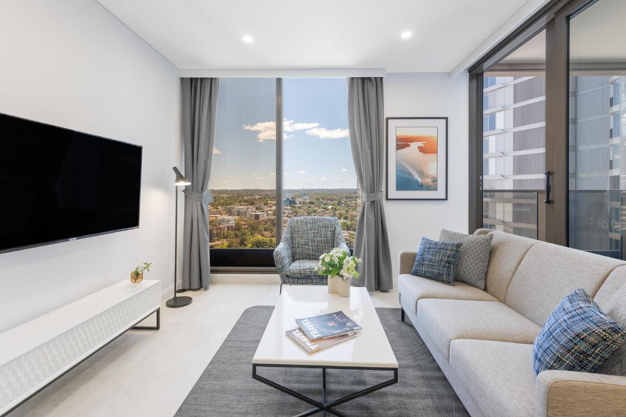 Meriton Suites George Street, Parramatta Сидни Екстериор снимка