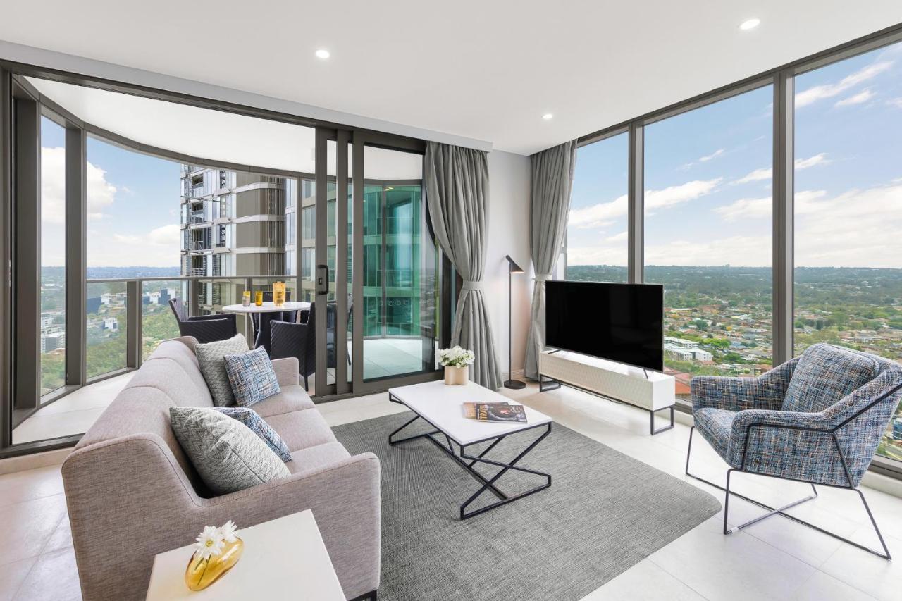 Meriton Suites George Street, Parramatta Сидни Екстериор снимка